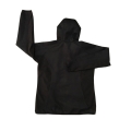 Manteau softshell à la mode noir 3 couches pour femmes