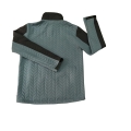 100% polyester 3 couches imperméable et respirante veste softshell pour hommes